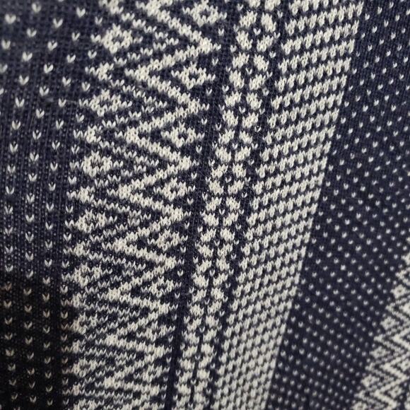 Charming Charlie Aztec Print Fringe Open Cardigan Medium - Picture 4 of 10